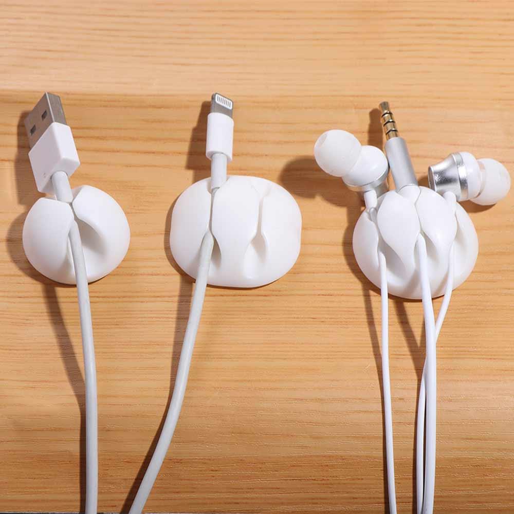 Headphone Hook Under - 5 Holes/1 Hole/3 Holes Cable Organizer