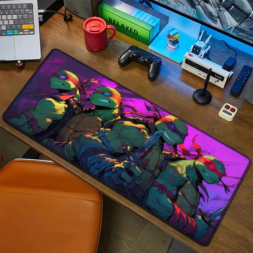 Desk Setup Maker - Mutants Ninjas Turtles Mouse Pad Rubber