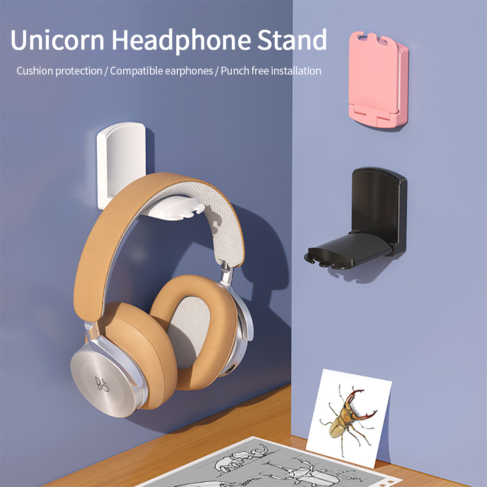 Folding Headset Stand Holder G - Headphone Hook Under 评论和价格