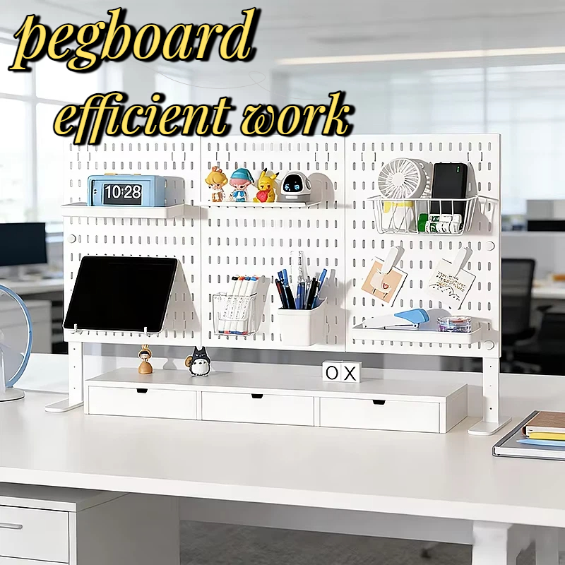 30×30cm PP Desk Pegboard, Stan - Desk Setup Organization 评论和价格
