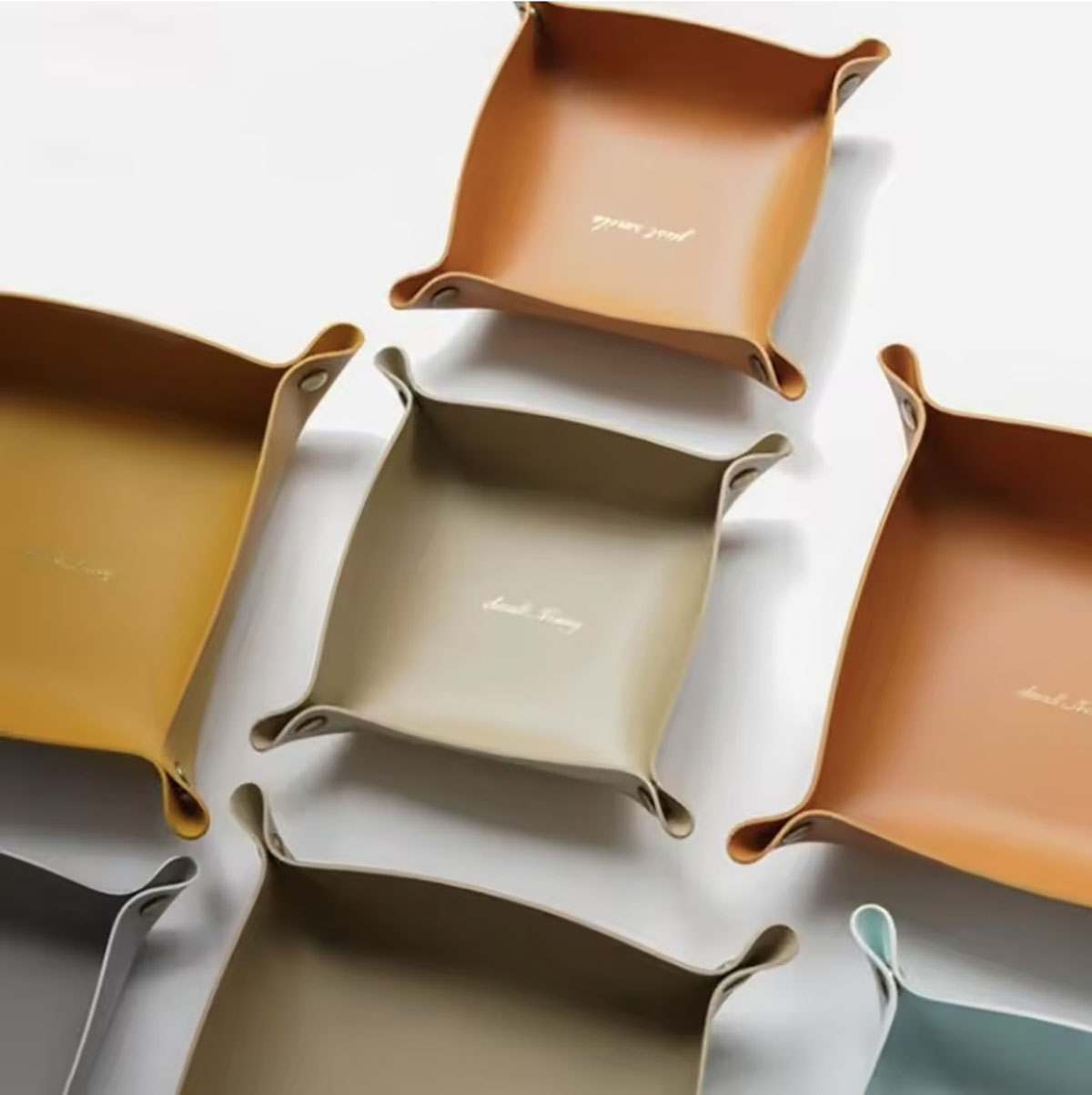 Nordic Style Leather Storage T - Desk Setup Organization 评论和价格