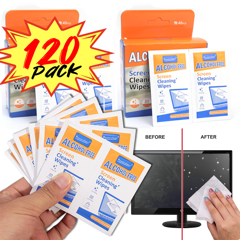 10-120Pcs of Disposable Portab - Monitor Cleaning Kit 评论和价格