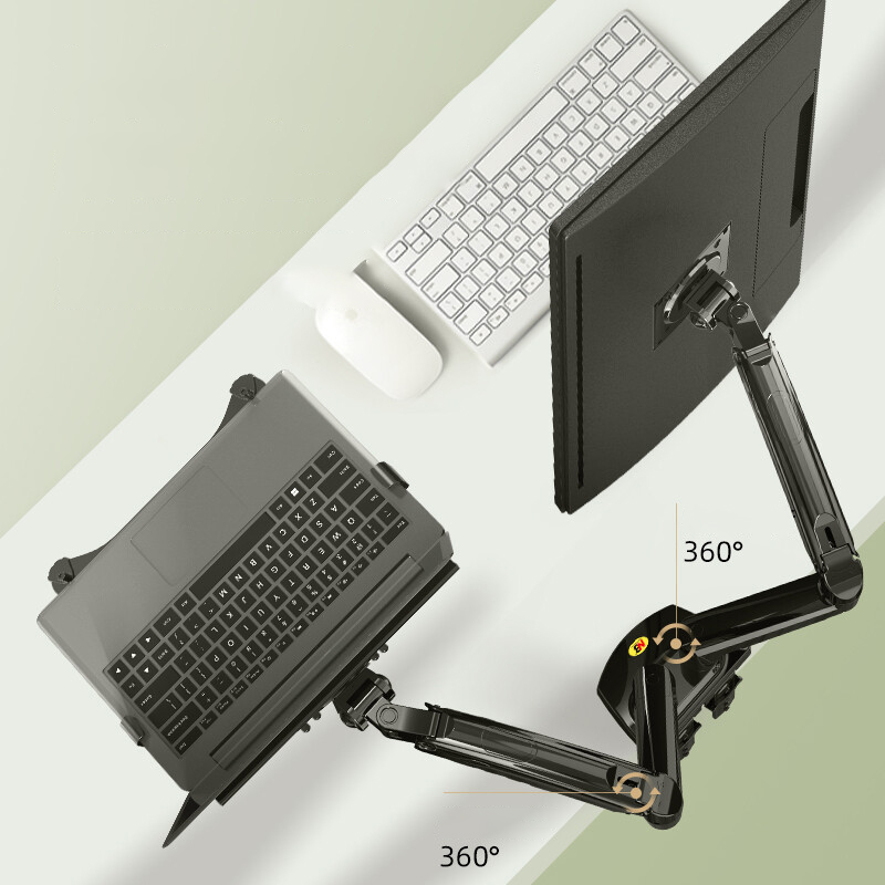 Desktop NB F160 + FP-2 Gas Spr - Dual Monitor Desk Setup 评论和价格