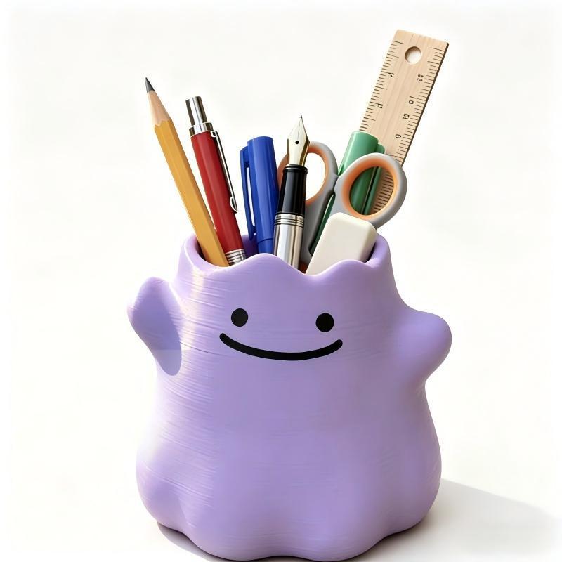 Cartoon Character Pen Holder C - Desk Setup Organization 评论和价格