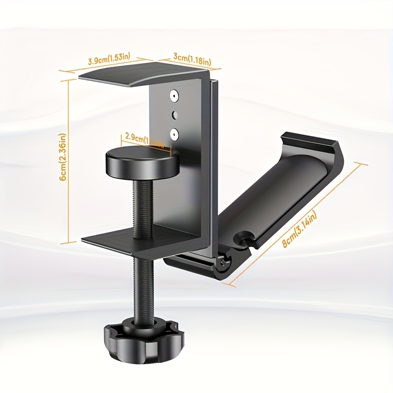 All‑Aluminum Foldable Under‑de - Headphone Hook Under 评论和价格