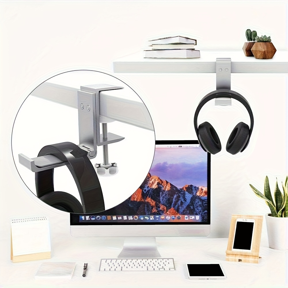 All‑Aluminum Foldable Under‑de - Headphone Hook Under 评论和价格