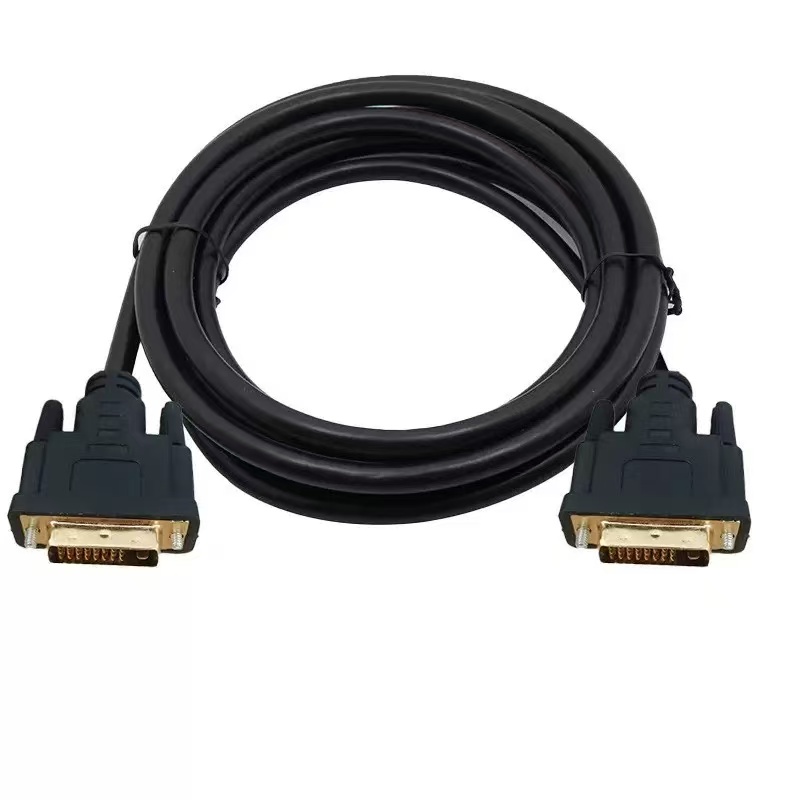 DVI-D Dual Link Cable (25Pin), - Dual Monitor Desk Setup 评论和价格