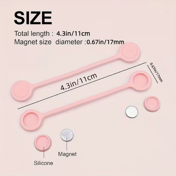 3pcs Magnetic charging cable o - Headphone Hook Under 评论和价格