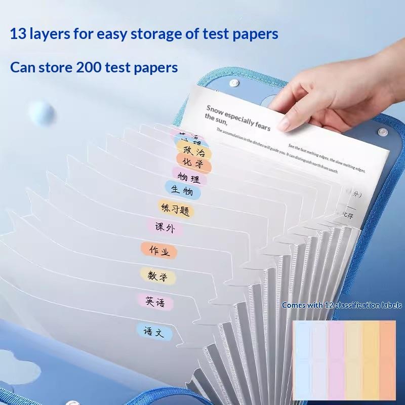 @*13-Layer A4 File Organizer D - Desk Setup Organization 评论和价格