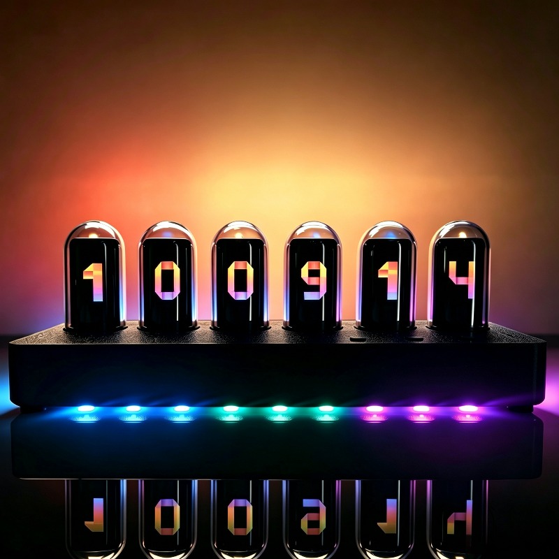 IPS‑Simulated Nixie Tube Clock - Desk Setup Simulator 评论和价格