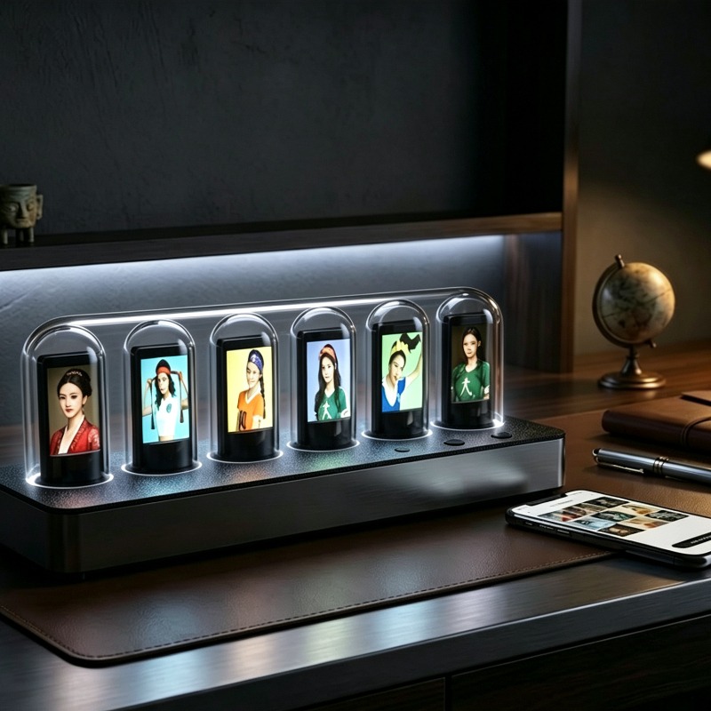 IPS‑Simulated Nixie Tube Clock - Desk Setup Simulator 评论和价格