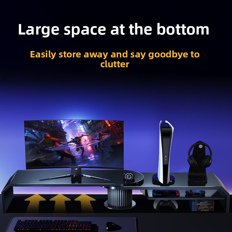 Gaming Dual Monitor Stand Offi - Dual Monitor Desk Setup 评论和价格
