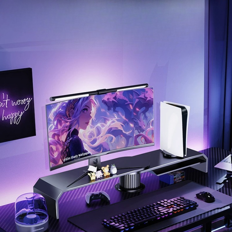Gaming Dual Monitor Stand Offi - Dual Monitor Desk Setup 评论和价格