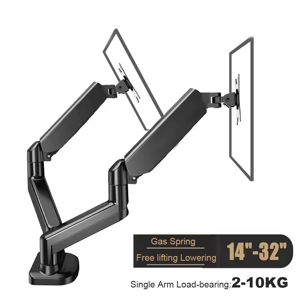 Dual Monitor Mount Stand Desk  - Dual Monitor Desk Setup 评论和价格