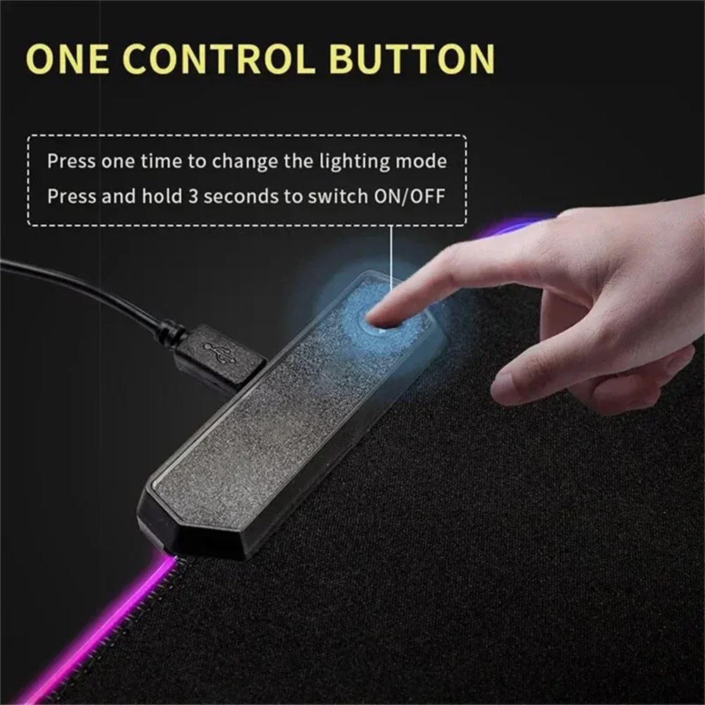 Large DIY RGB Mouse Pad Custom - Desk Setup Diy 评论和价格
