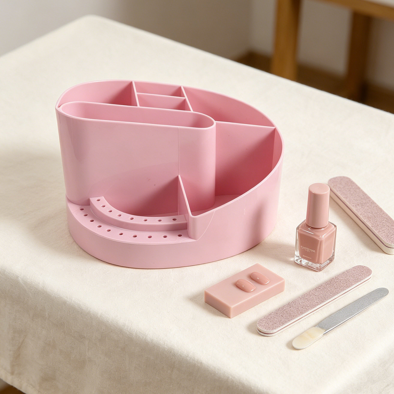 Nail Organizer Storage Box 7 C - Desk Setup Organization 评论和价格