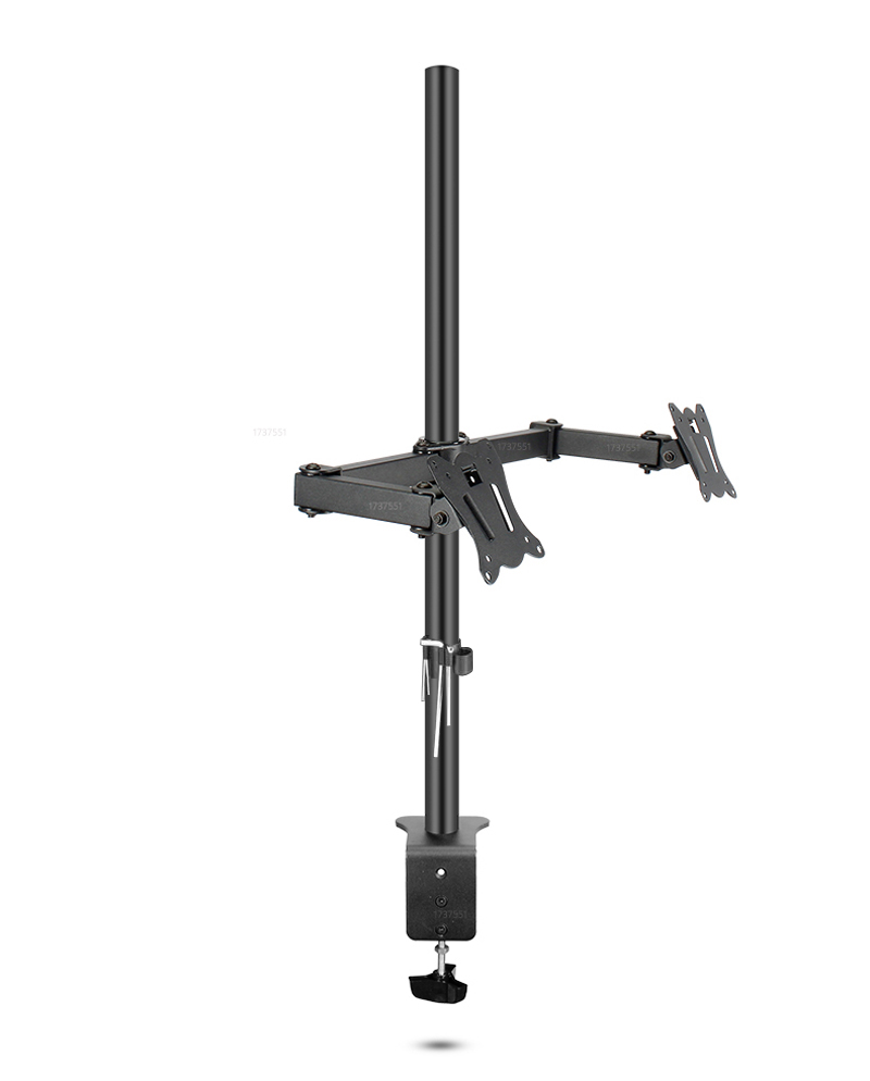 T902-280 360 Rotate Steel 10'- - Dual Monitor Desk Setup 评论和价格