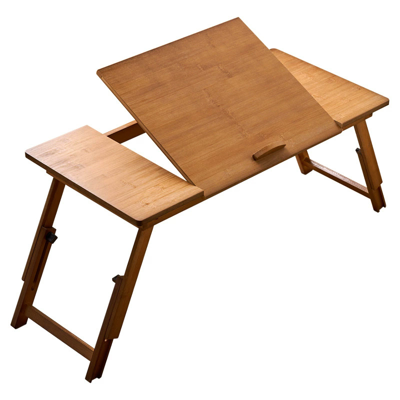 Folding Laptop Table Bamboo Ad - Desk Setup Maker 评论和价格