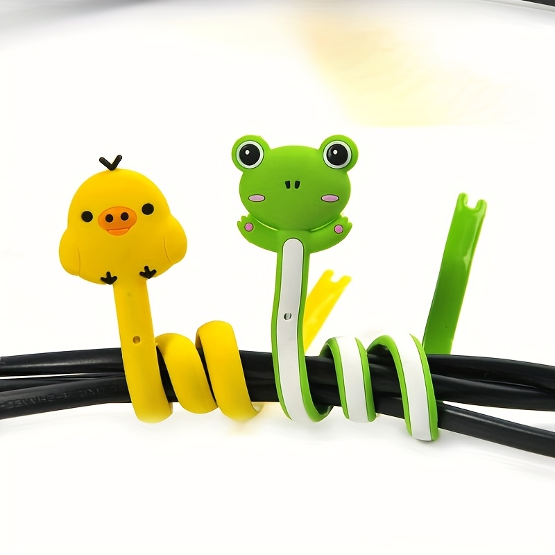 3pcs Cute Animal Shape Cable O - Headphone Hook Under 评论和价格