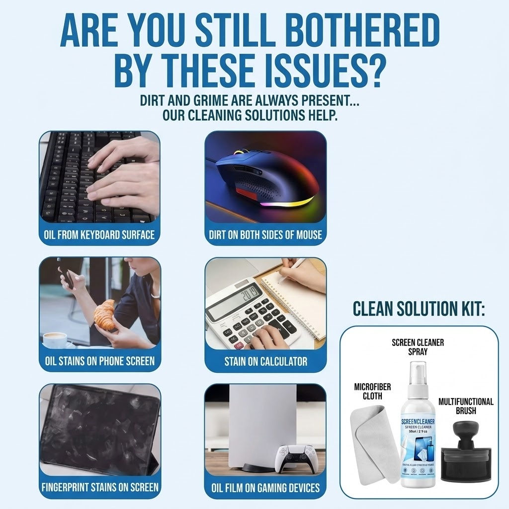 Anti-Static Screen Cleaner Spr - Monitor Cleaning Kit 评论和价格